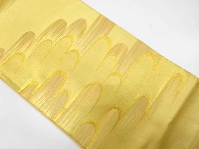 ヱ霞模様織り出し　袋帯